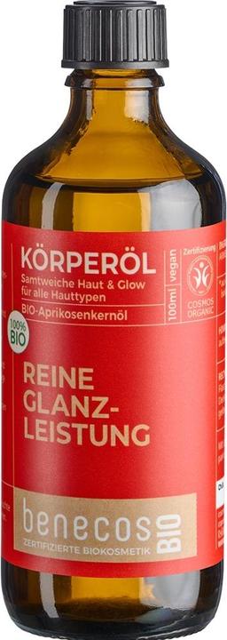Actual product image Benecos Apricot kernel oil (Body oil, 100 ml)