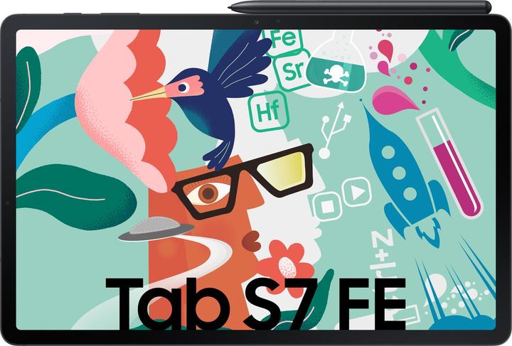 Produktbild Samsung Galaxy Tab S7 FE (nur WLAN, 12.40", 64 GB, Mystic Black)