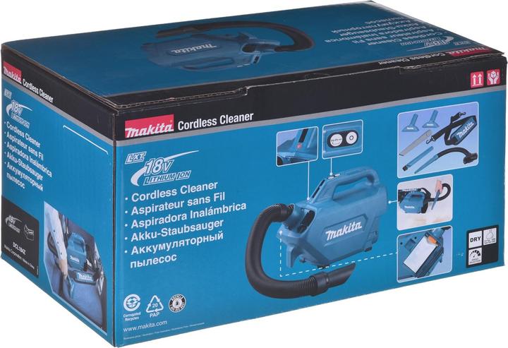 Image du produit Makita DCL184Z (Aspirateur eau et poussière)