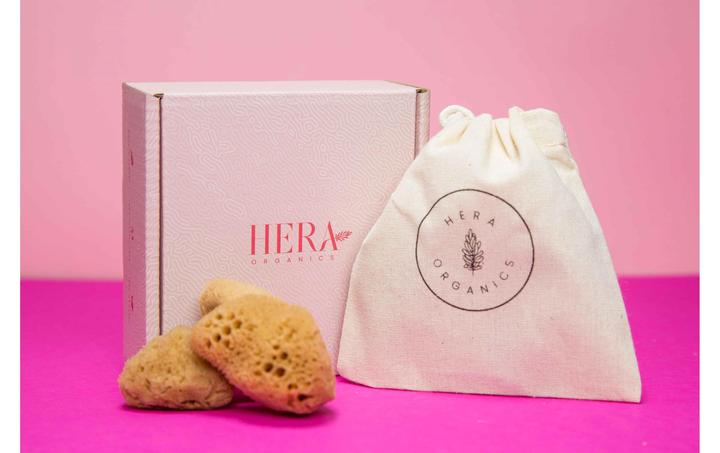Actual product image Hera Organics Menstruationsschwämme (3 x, Mini)