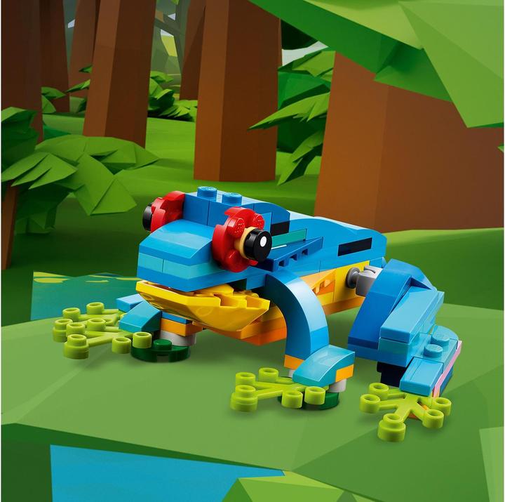 Actual product image LEGO 31136 Exotic parrot (31136, LEGO Creator 3-in-1)