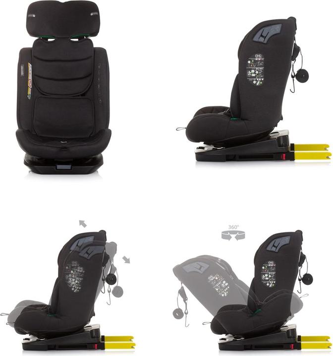 Actual product image Chipolino X-Factor i-Size child seat (Reboarder, ECE R129/i-Size Standard)