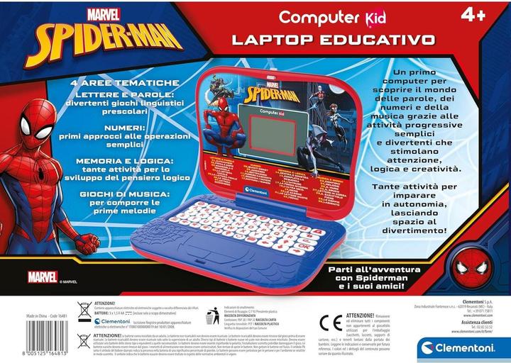 Produktbild Clementoni Spiderman Laptop 4+
