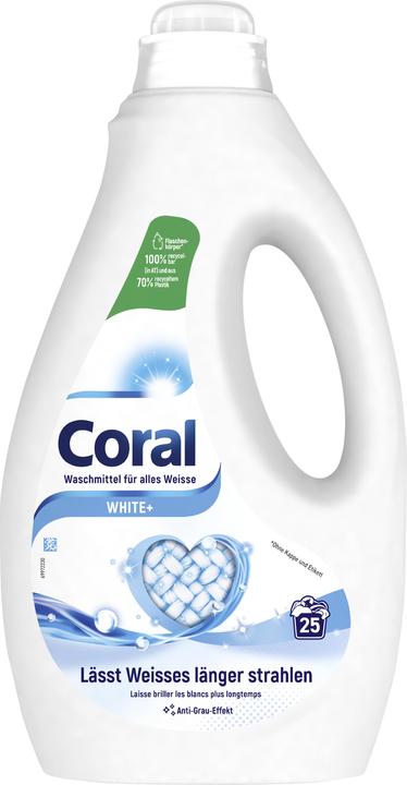 Coral Bianco ottimale (25 Cicli di lavaggio, Liquida)