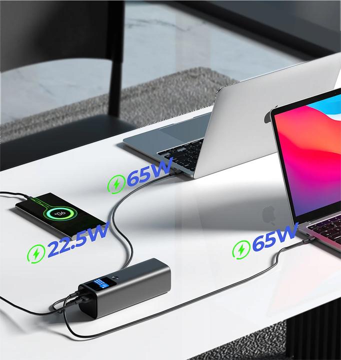 Productafbeelding Aukey Sprint X (27600 mAh, 140 W, 99.36 Wh)