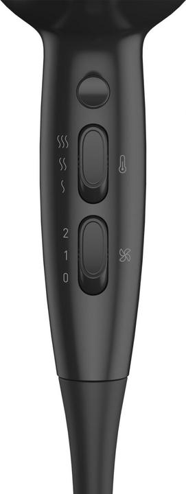 Actual product image Grundig HD 3700 B hairdryer 1800 W, hairdryer, 3 temperature and 2 airflow settings, cold setting, ceramic