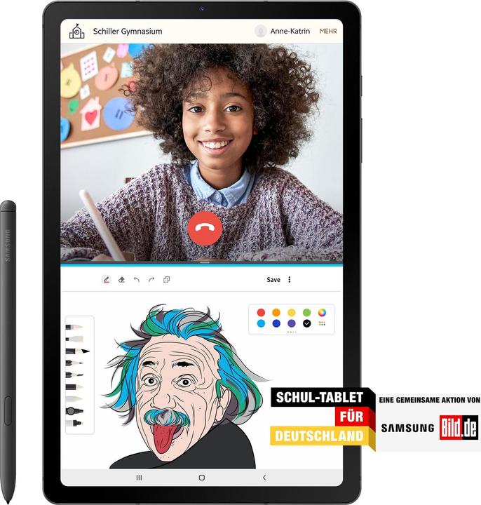 Produktbild Samsung Galaxy Tab S6 Lite (2022) (nur WLAN, 10.40", 64 GB, Oxford Gray)