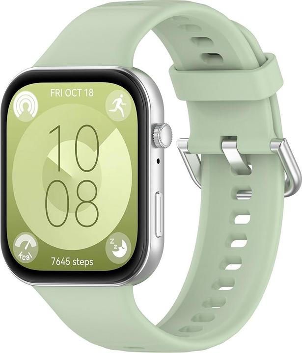 Image du produit Techsuit - Watchband (W061) - Huawei Watch Fit 3 - Light Green (Silicone)