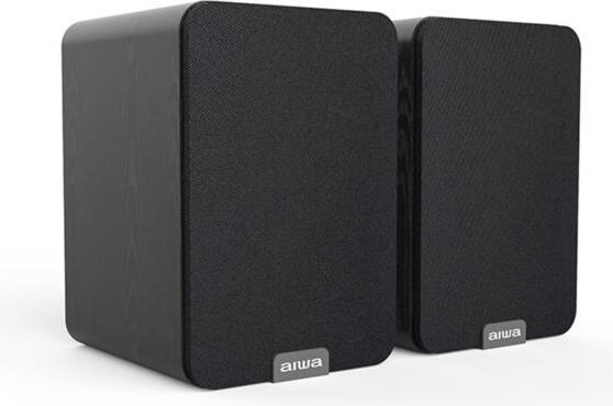 Image du produit Aiwa Paire d'enceintes actives ASP-A200, noir (1 paire, 25 W)