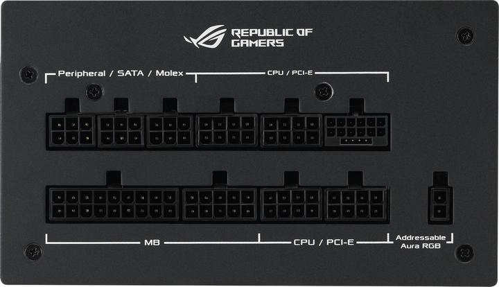Actual product image ASUS ROG Strix Gold Aura Edition (1200 W)