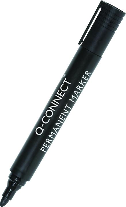 Actual product image Q-Connect Permanent marker with bullet tip (Black, 2 mm, 1 x)
