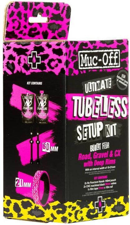 Actual product image Muc-Off Ultimate Tubeless Kit - Road 60mm