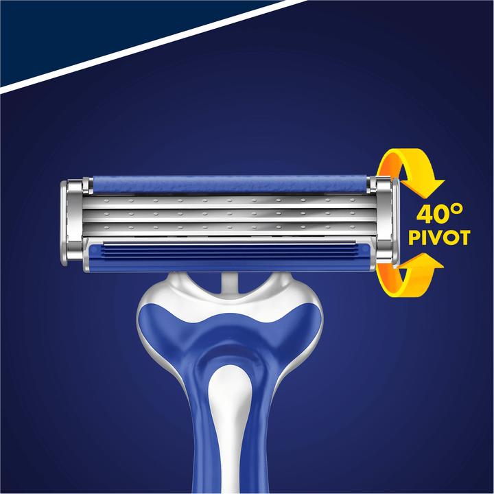 Actual product image Gillette Sensor3 Disposable razor x4 (4 x)