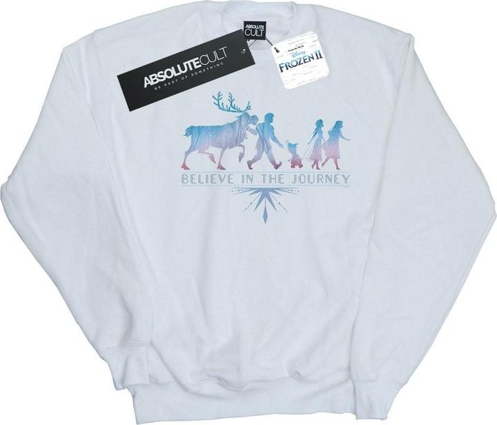Immagine prodotto Disney Frozen 2 Believe In The Journey Silhouette Felpa Ragazze (104)
