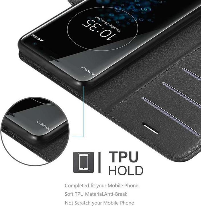 Actual product image Cadorabo Book with stand function cover (Sony Xperia XZ3)