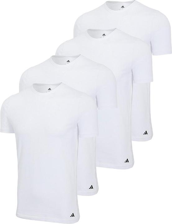 Produktbild adidas 4er Pack Active Flex Cotton Unterhemd / Shirt Kurzarm (M)