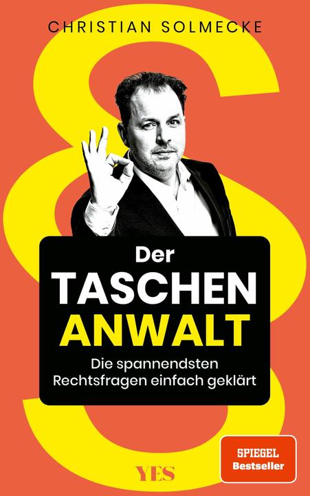 Produktbild Der Taschenanwalt (Deutsch, Christian Solmecke, Dirk Meissner, 2022)