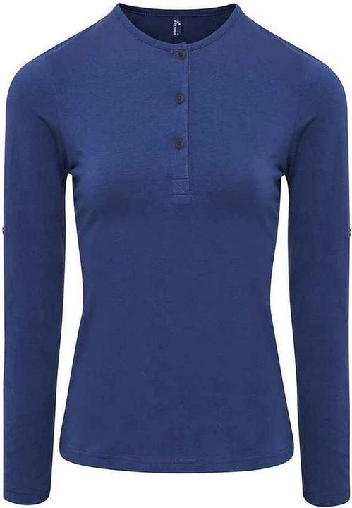 Premier Long John Plain Roll Sleeve TShirt