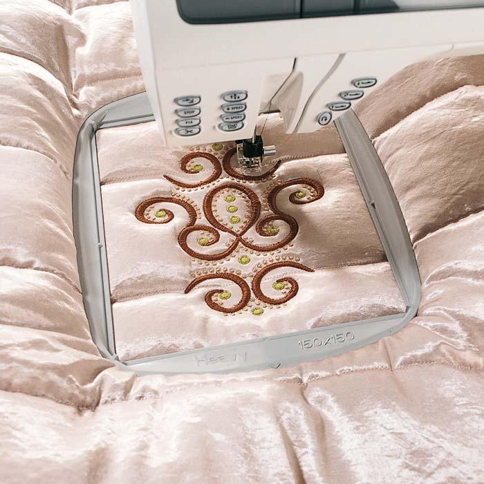 Actual product image Husqvarna Do All Quilter's Hoop 150 x 150