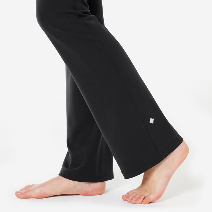 Image du produit Kimjaly Leggings Femmes Yoga Pantalon à pattes d'éléphant Dyn - noir (W33/L31)