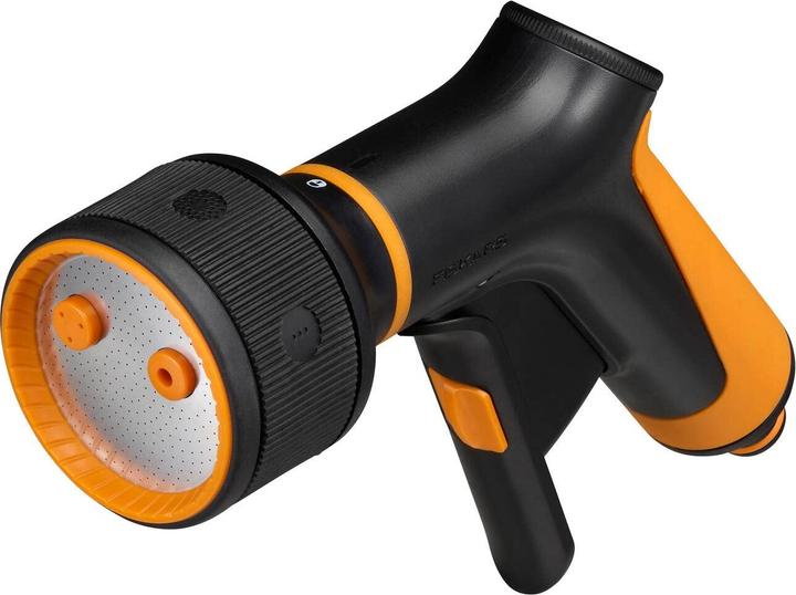 Fiskars Spray gun, 3 functions, Infinitely variable flow rate, With front control and on/off switch, With