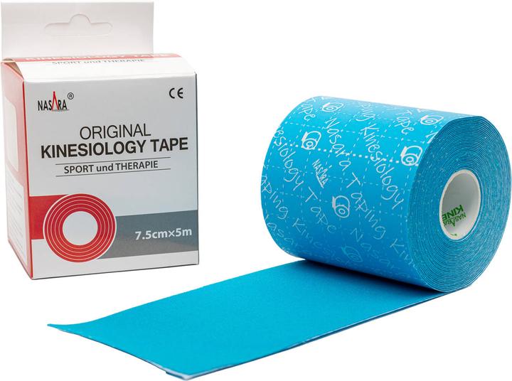 Actual product image Nasara Kinesiology Tape 7.5cmx5m (5 m)