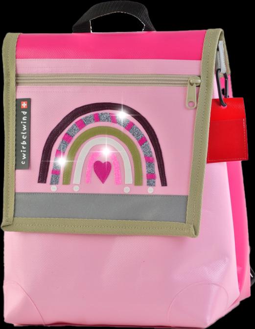 Produktbild Cwirbelwind Kindergartenrucksack Boho Rainbow Glitzer