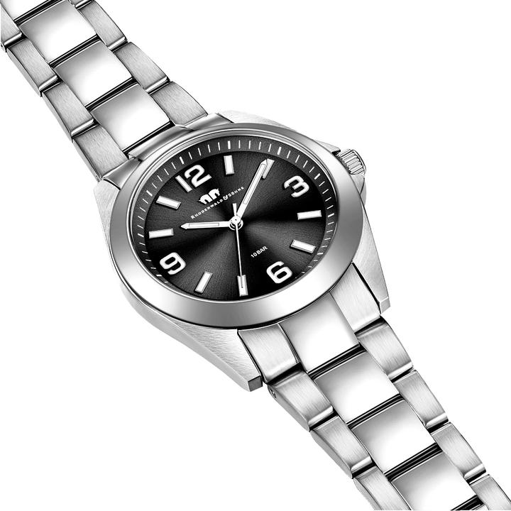 Immagine prodotto Orologio al quarzo da donna Majestia in acciaio inox argento - 32446 (Orologio da polso analogico, 37.50 mm)