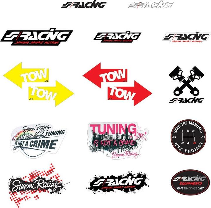 Image du produit Simoni Racing Autocollants