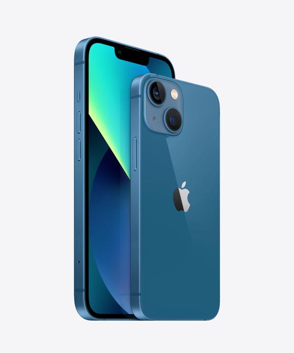 Image du produit Forza Refurbished Apple iPhone 13 128GB bleu remis à neuf (128 Go, Bleu, 6.10", 12 Mpx, Double SIM, C / Bon)