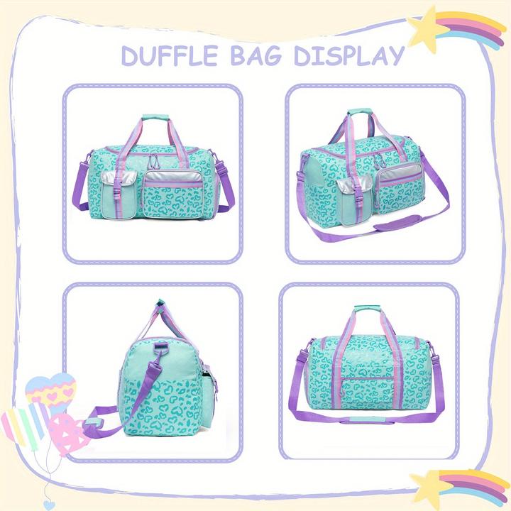 Immagine prodotto Only-Bags.Store Schicker Seesack mit Schuhfach und Nassfach - strapazierfähige, leichte Nylon-Turn- und Reisetasche