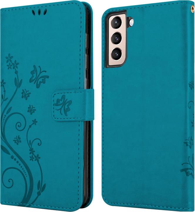 Actual product image Cadorabo Flower Book cover (Samsung Galaxy S21+)