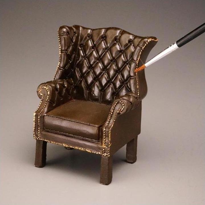 Immagine prodotto Reutter 001.768/0 - Poltrona Chippendale, miniatura