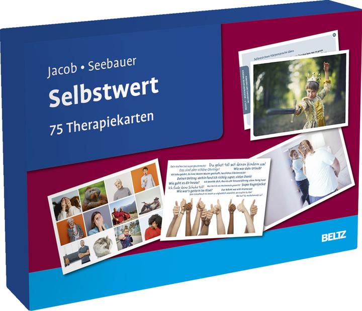 Produktbild Selbstwert, 75 Therapiekarten (Deutsch, Gitta Jacob, Laura Seebauer, 2020)