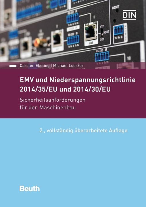 Immagine prodotto EMV und Niederspannungsrichtlinie 2014/35/EU und 2014/30/EU (Tedesco, Michael Loerzer, Carsten Ebeling, DIN e.V., 2017)