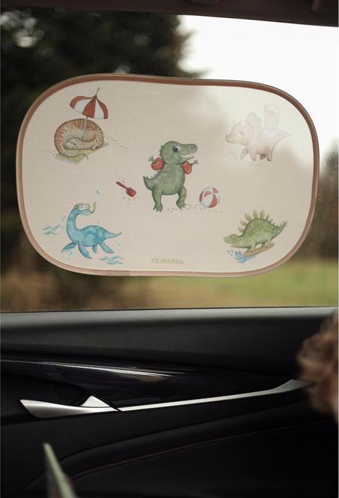 Produktbild Filibabba Selbsthaftende Sonnenblenden 2 Stck. - Dino Beach
