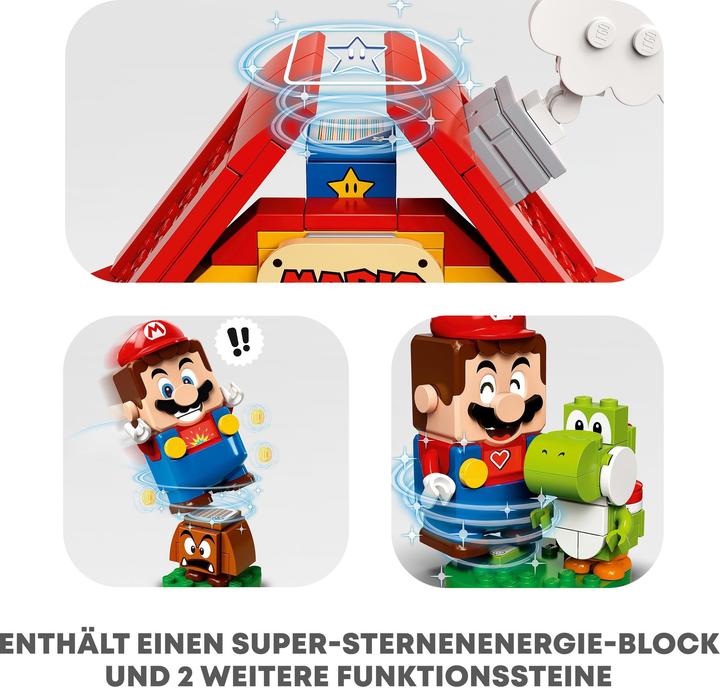 Image du produit LEGO Super Mario 71367 Set d'extension : La maison de Mario & Yoshi (71367, LEGO Super Mario)