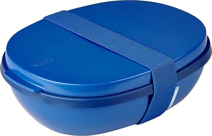 Actual product image Mepal Lunchbox ellipse duo vivid blue 107640010100
