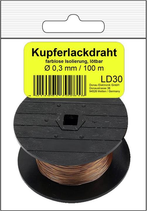 Image du produit Donau Fil de cuivre émaillé (100 m)