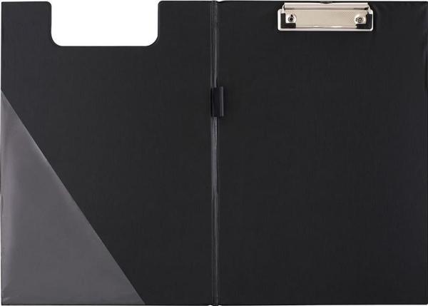 Produktbild D.Rect A5-PVC-Tafel mit Clip und Abdeckung, schwarz (A5, 1 x)