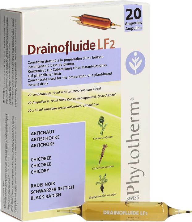 Produktbild Drainofluid Drainofluide Ampullen Leber (20 Stück, Ampulle, 358 g)