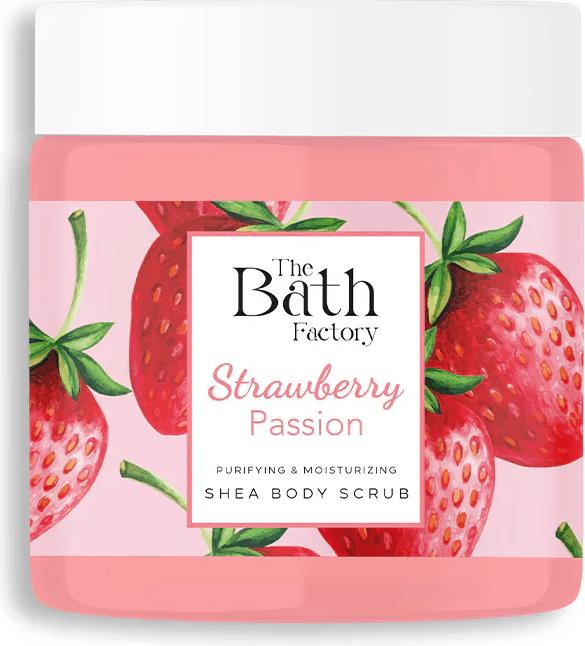 Produktbild The Bath Factory Erdbeer Körperpeeling 300gr