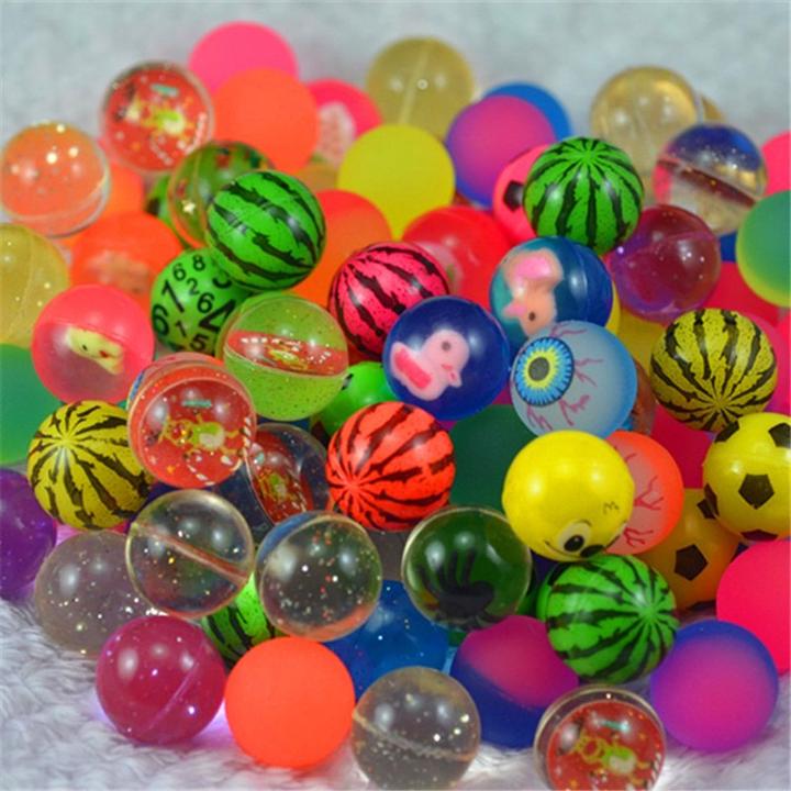 Image du produit I Am Creative Gummi Ball Bouncing Hüpfball Mitgebsel Flummi- Assortiert (100er Set) Ø25mm