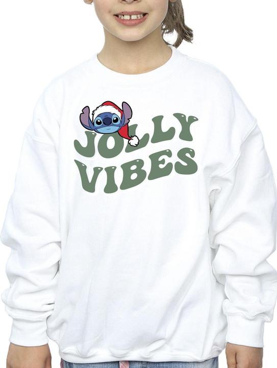 Produktbild Disney Lilo & Stitch Jolly Chilling Vibes Sweatshirt Mädchen (104)