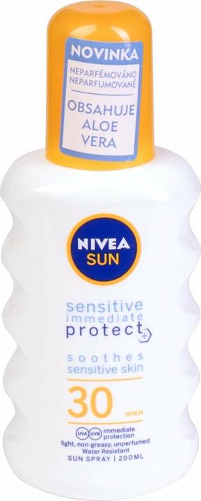 Immagine prodotto NIVEA Sun Sensitive Protect (Spray solare, SPF 30, 200 ml)