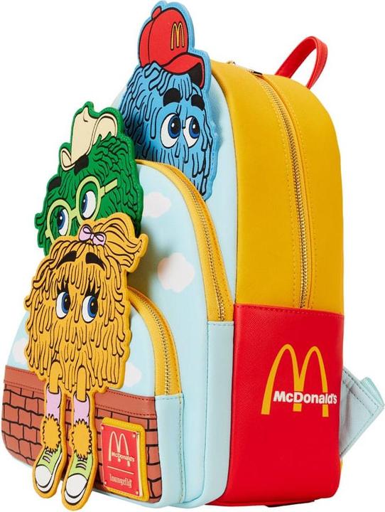 Actual product image Loungefly McDonalds by mini backpack Fry Guys