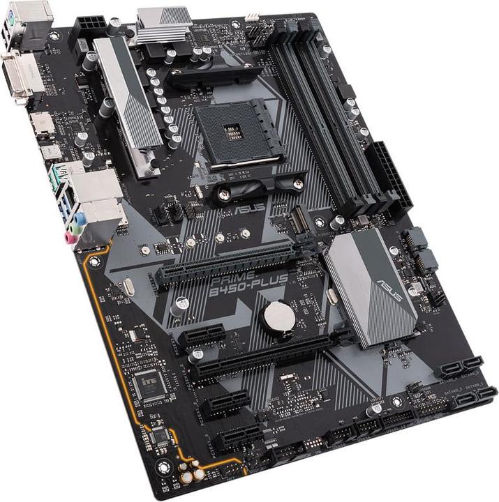 Image du produit ASUS Prime B450-Plus (AM4, AMD B450, ATX)