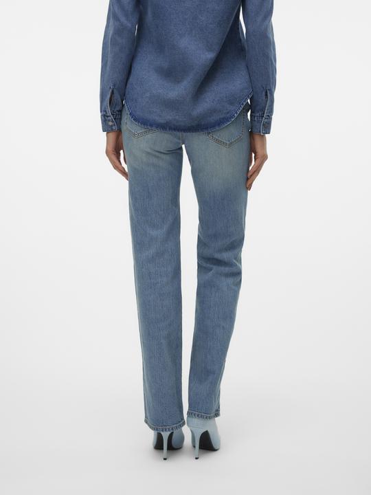Immagine prodotto Vero Moda VMTESSA Hohe Taille Gerade geschnitten Jeans Weit geschnitten (W31/L32)