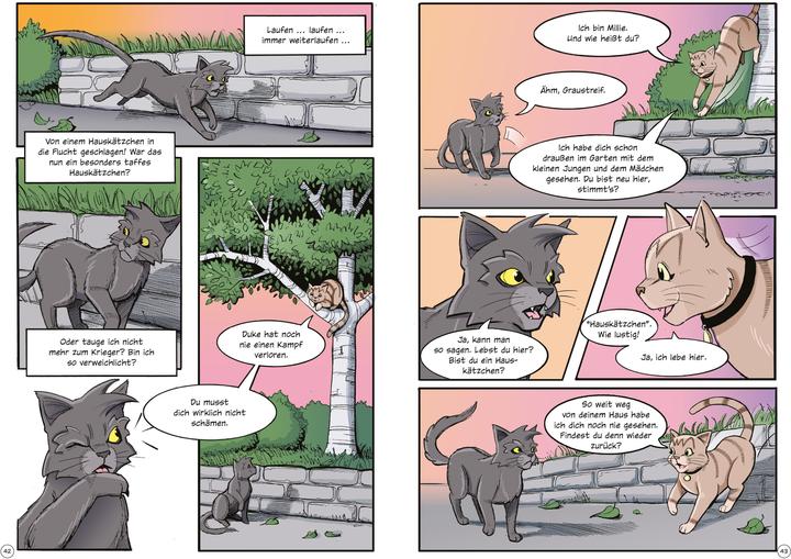 Image du produit Warrior Cats - Graustreifs Weg zurück (Allemand, Erin Hunter, Dan Jolley, 2024)