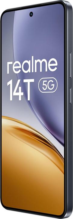 Immagine prodotto realme 14T 5G 8GB 256GB Obsidian Black (256 GB, Obsidian Black, 6.67", 50 Mpx, 5G)